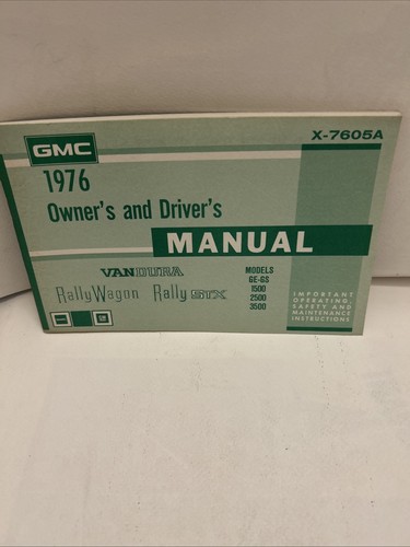 Vintage 1976 gmc vandura truck - vandura,