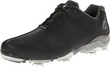 NEW FootJoy [9] Medium Men’s DNA FJ Spikes Golf Shoes-Black 53455