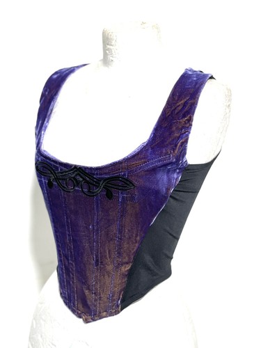 Victorian two tone purple - tone, purple/gold