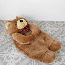 Vintage Suba Seal Teddy Bear Plush Hot Water Bottle Cover Pyjama Case Soft Toy