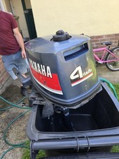 Yamaha 4hp AC 6EO Longshaft Outboard Motor 2 Stroke