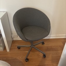 Grey IKEA Comfortable Chair