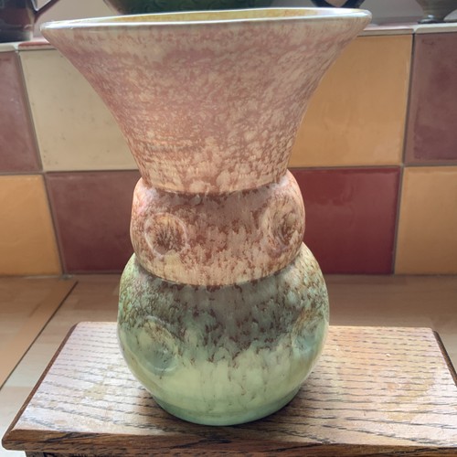 Sylvac 678 multicoloured vase - sylvac,