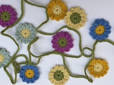 Multi colour Daisy  crochet