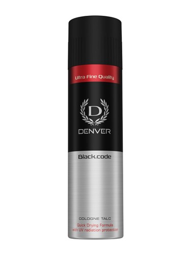 Denver black code cologne - denver, talc