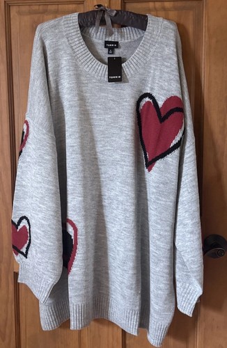 Torrid sweater sweatshirt long - torrid,