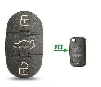 Button remote key fob shell - button,