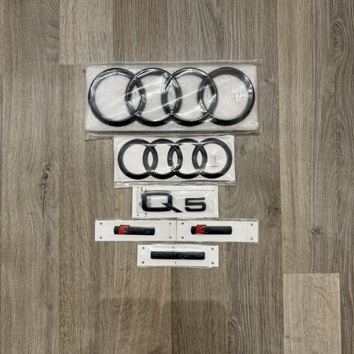 Audi gloss black - , set