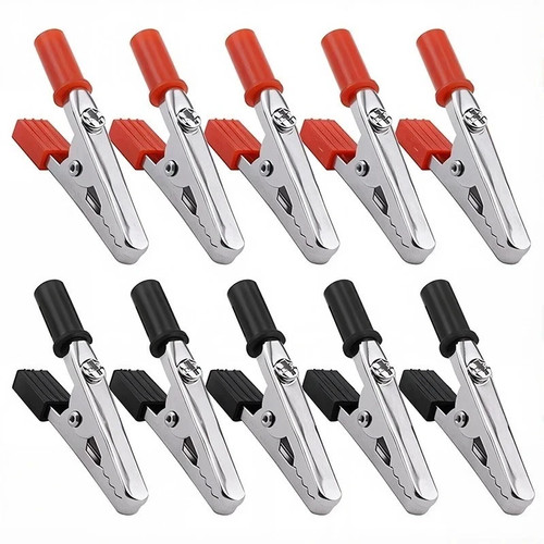 Insulated crocodile clips - insulated,