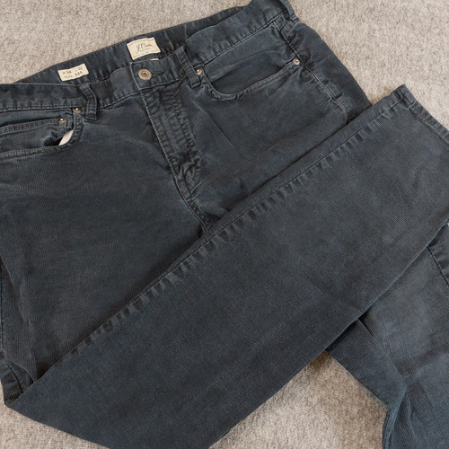 Crew slim fit corduroy pants - fit,