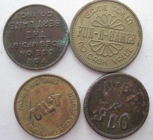 Lot amusement brass - 4,