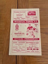 WISBECH TOWN v HASTINGS UTD