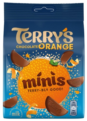 Terry chocolate orange minis - orange,