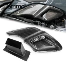 For R NINE T 2015-2022 Real Carbon Fiber Air Intake Pipe Cover Side Protector