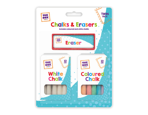 25pc children chalk eraser - children's,