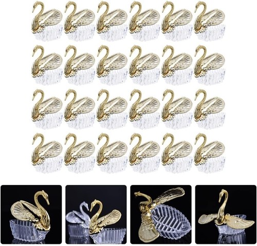 Wedding favor boxes swan - 12,