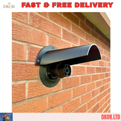 Boiler flue rain - snow, cover