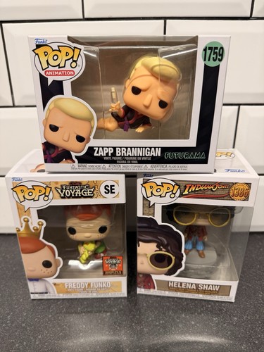 Funko pop bundle zapp - 3, bundle,