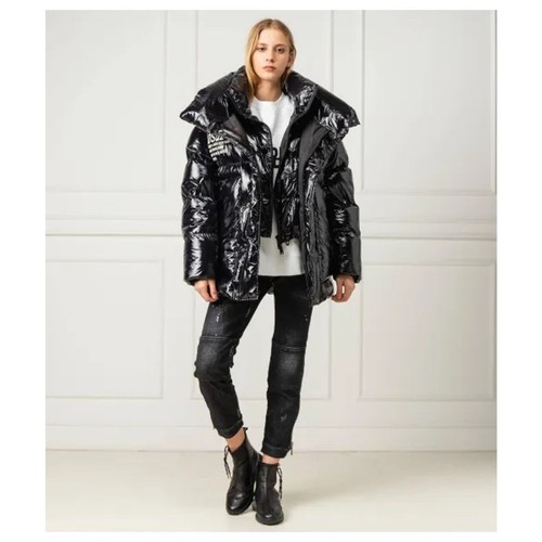 Dsquared2 logo quilted shiny
