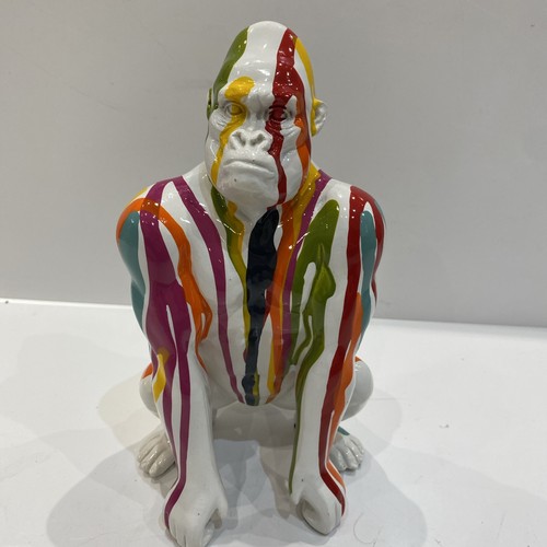 Paint dripped gorilla - paint,