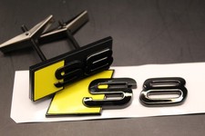 Gloss Black Yellow S8 Front