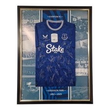EVERTON SQUAD Signed SHIRT