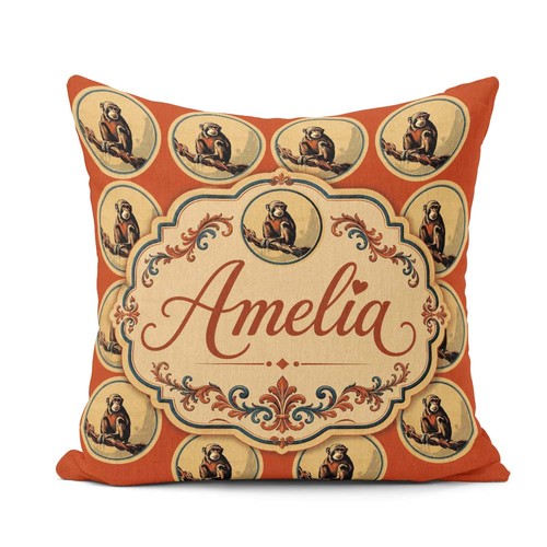 Cushion throw pillow retro - throw,