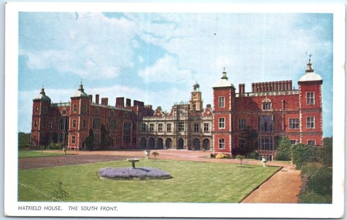 Postcard hatfield house - -, the