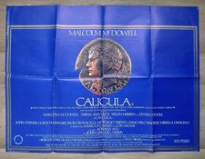 CALIGULA (1979) original UK quad poster -Tinto Brass Guccione sexploitation epic
