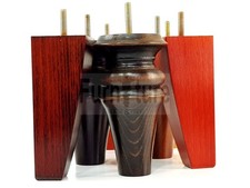 2x Turned & 2x Curved Back