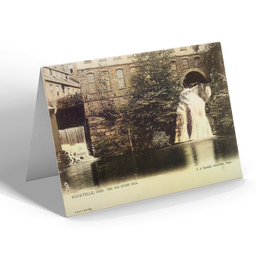 Notelet vintage connecticut - notelet,