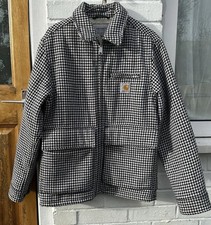 Carhartt Ryder Jacket Houndstooth Size Small Great Condition