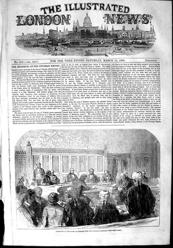 Original old antique - old, print