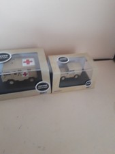 2× 1/76 OO gauge Oxford Diecast Model Vehicles Middle east Land Rovers.