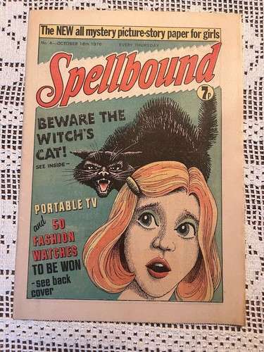 Spellbound vfn oct 1976 - vfn,