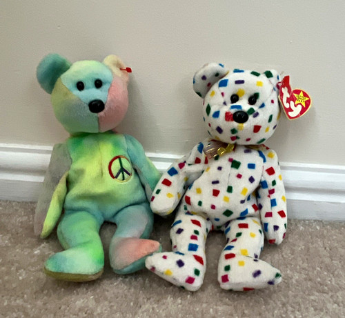 Beanie babies peace bear - ty,