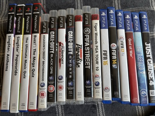 Playstation game bundle - playstation,
