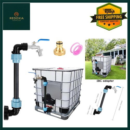 Ibc tank gooseneck tap - ibc, adapter