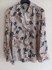 Jaeger Pure Silk Blouse Size