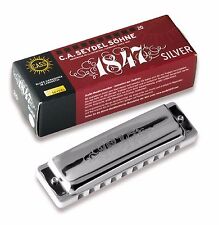 C.A.Seydel Söhne Harmonica Blues 1847 SILVER Standard Richter NEW
