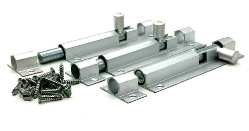 Aluminium tower bolt 75mm - ,
