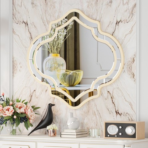 Large irregular wall mirror - wall,