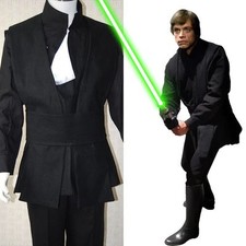Star Wars Return of the Jedi Luke Skywalker Outfit Cosplay Costume Uniform Suit