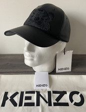 KENZO BLACK LEATHER TIGER