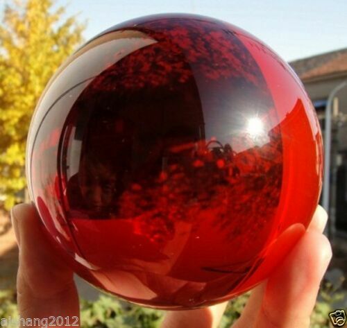 100mm natural red obsidian - red,