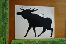 Old Sticker 80/90s (f Vintage) Motorhome, Caravan? Moose (cut out)