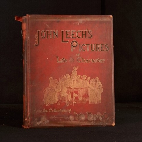 C1887 2vols john leech - c1887,