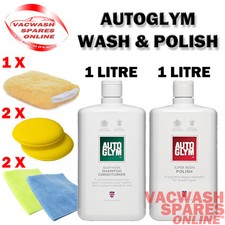 AUTOGLYM BODYWORK SHAMPOO - SUPER RESIN POLISH - WASH & POLISH PACK - VALET KIT