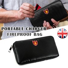 Fireproof Document Bag File Money Waterproof Safe Box Secret File Protect Pouch