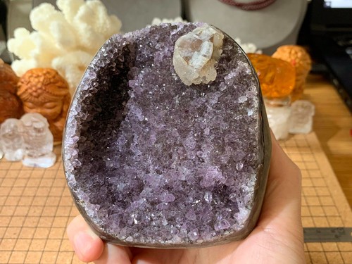 Sale large amethyst calcite - sale,